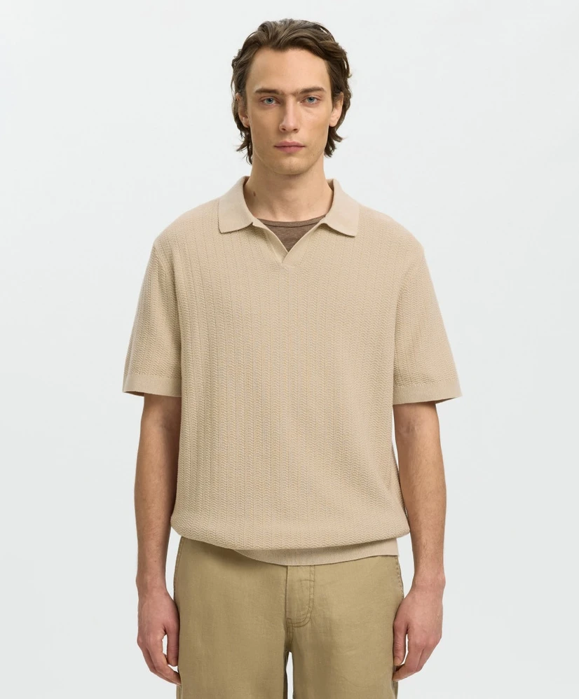 Selected Men Polo Structuur