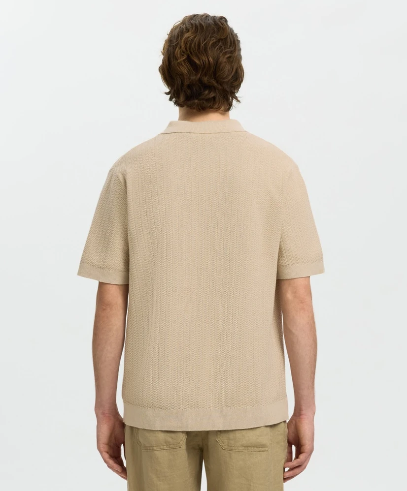 Selected Men Polo Structuur