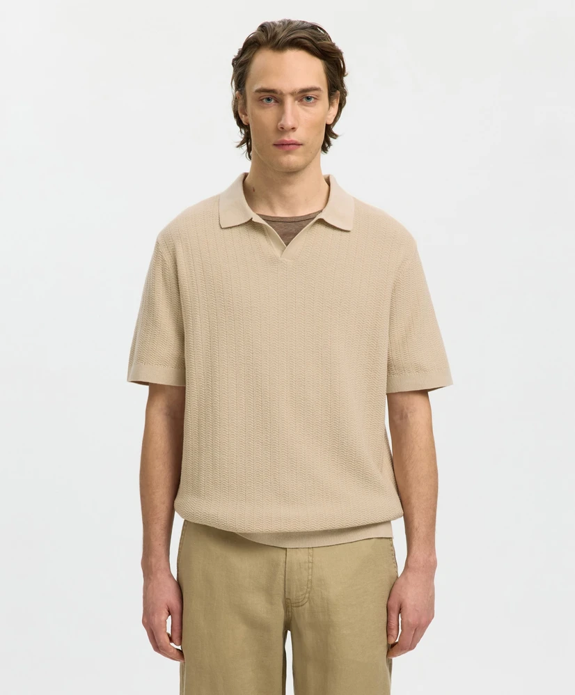 Selected Men Polo Structuur
