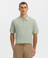 Selected Men Polo Zip Structure