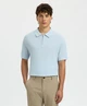 Selected Men Polo Zip Structure