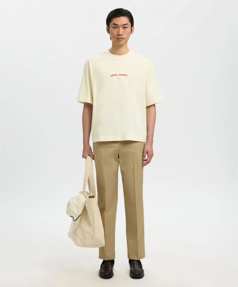 Selected Men T-shirt Boxy