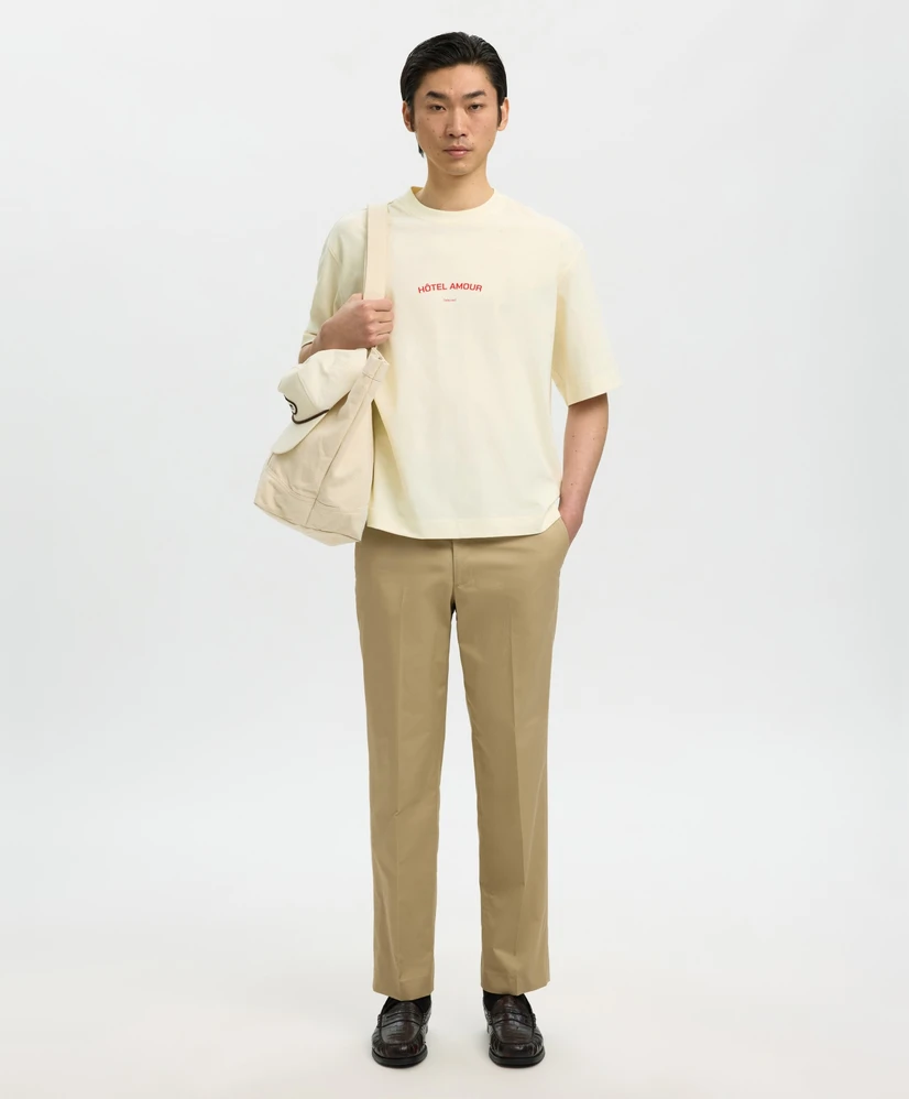 Selected Men T-shirt Boxy