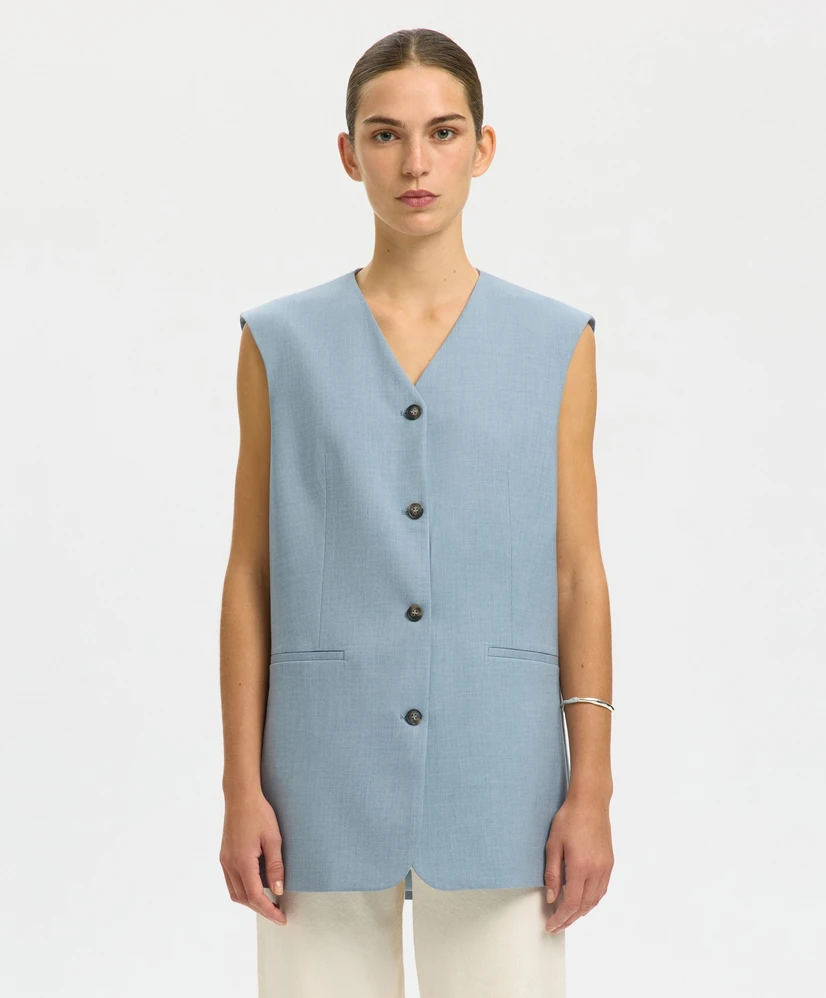 Selected Women Gilet Lisa Boxy