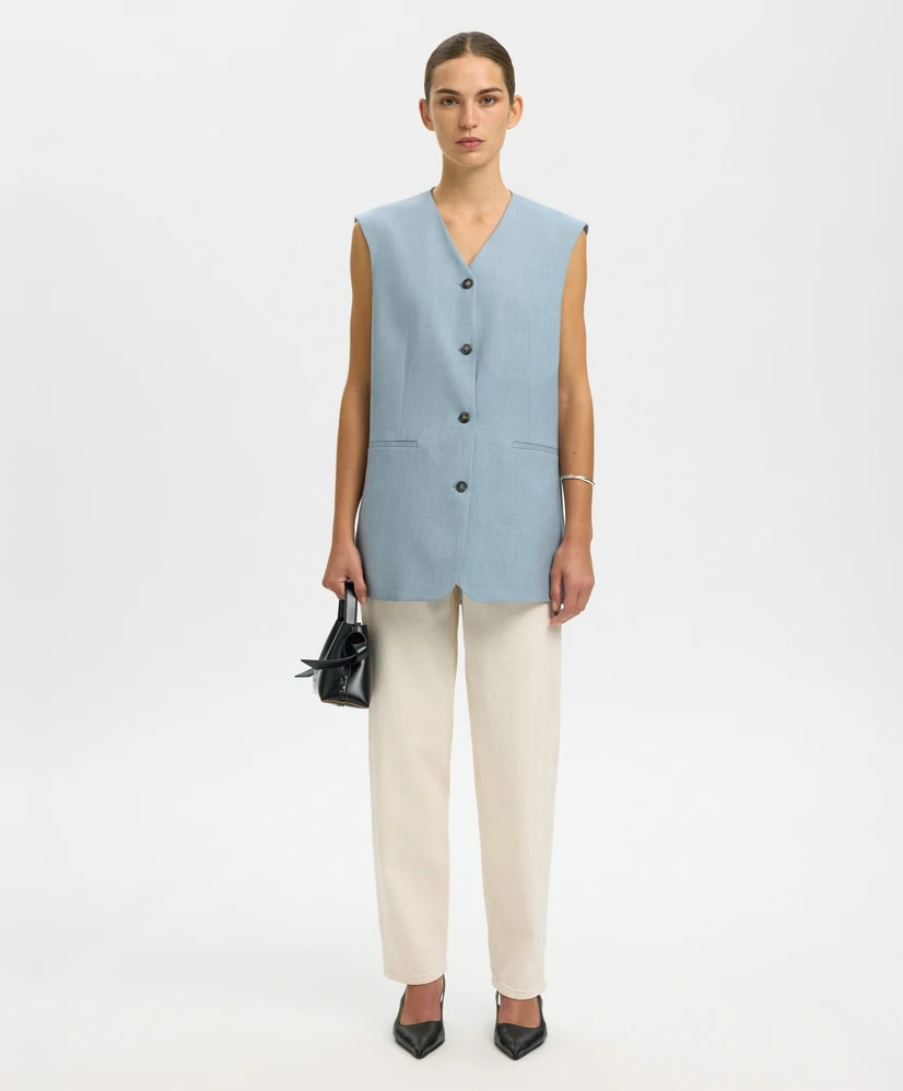 Selected Women Gilet Lisa Boxy