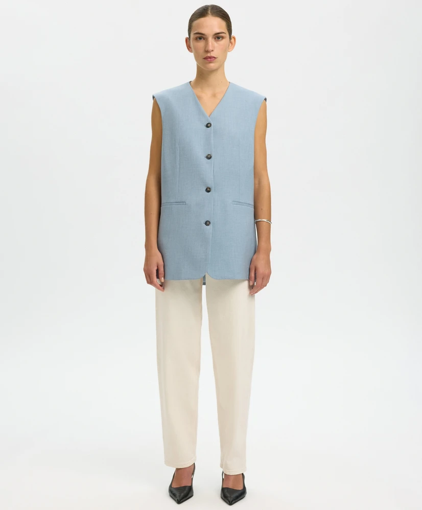 Selected Women Gilet Lisa Boxy