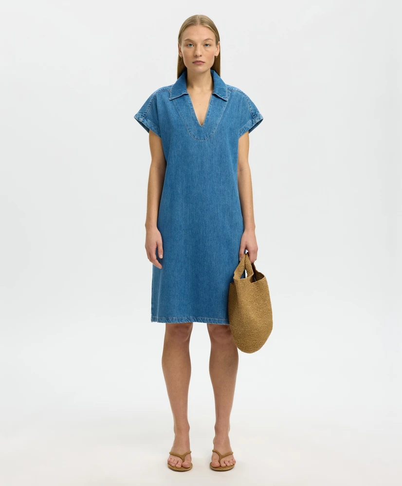Selected Women Jurk Relaxed Tenna