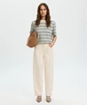 Selected Women T-shirt Gestreept