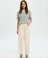 Selected Women T-shirt Gestreept