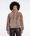 Short faux fur jacket