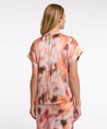 Short sleeve top with high neck