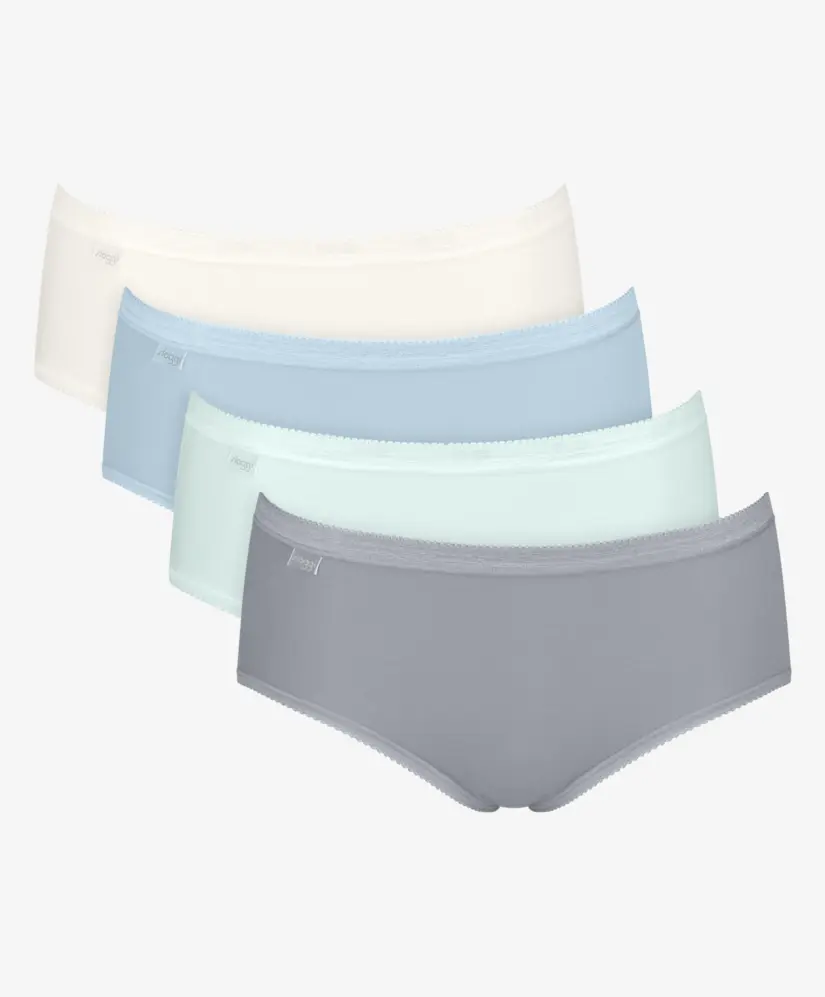 sloggi Midi Slip Basic+ 4-Pack