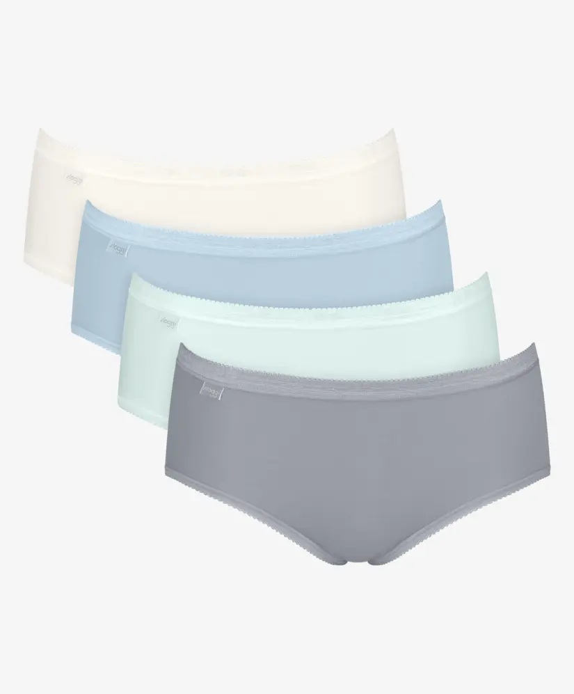 sloggi Midi Slip Basic+ 4-Pack