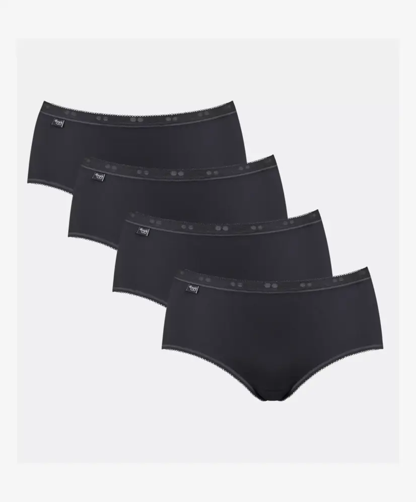sloggi Slip Midi Basic 4-Pack