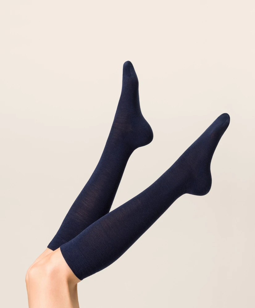 SOFT WOOL COTTON KNEE