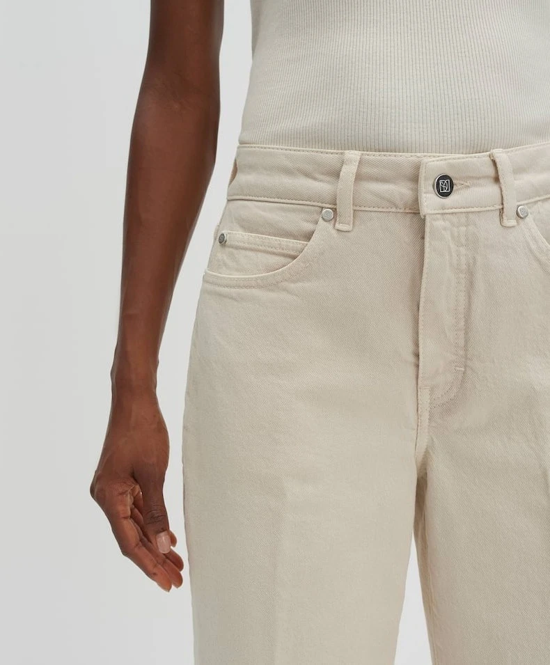 someday Jeans 7/8 Wide Leg Corah Turn Up Sleek