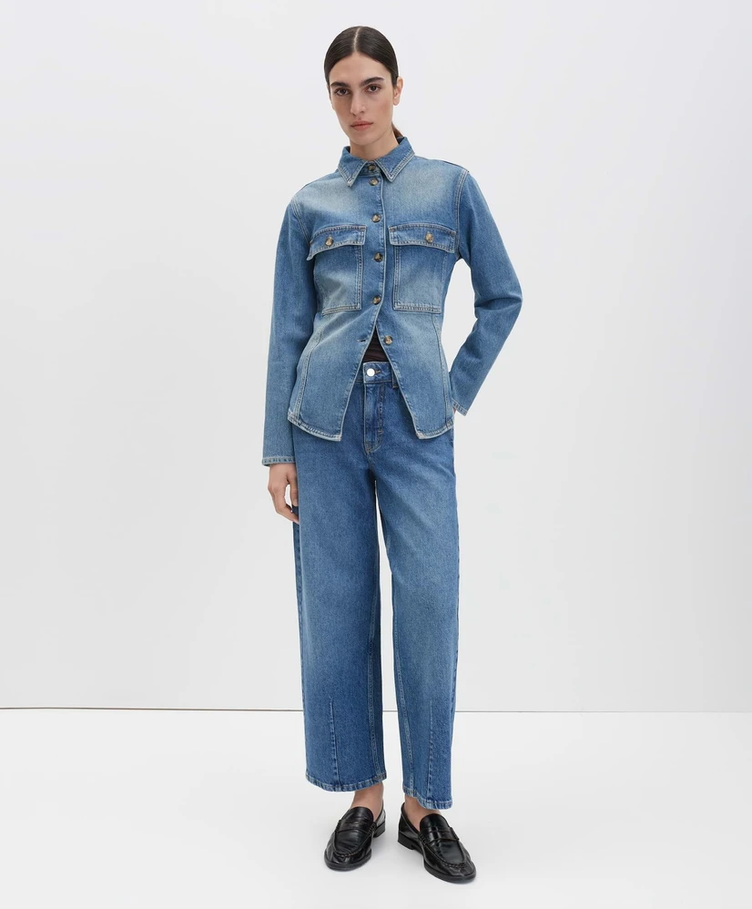 someday Jeans Staight Barrel Fit Cellma Detail
