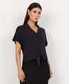 Soyaconcept Blouse Cropped Strikdetail