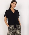 Soyaconcept Blouse Cropped Strikdetail