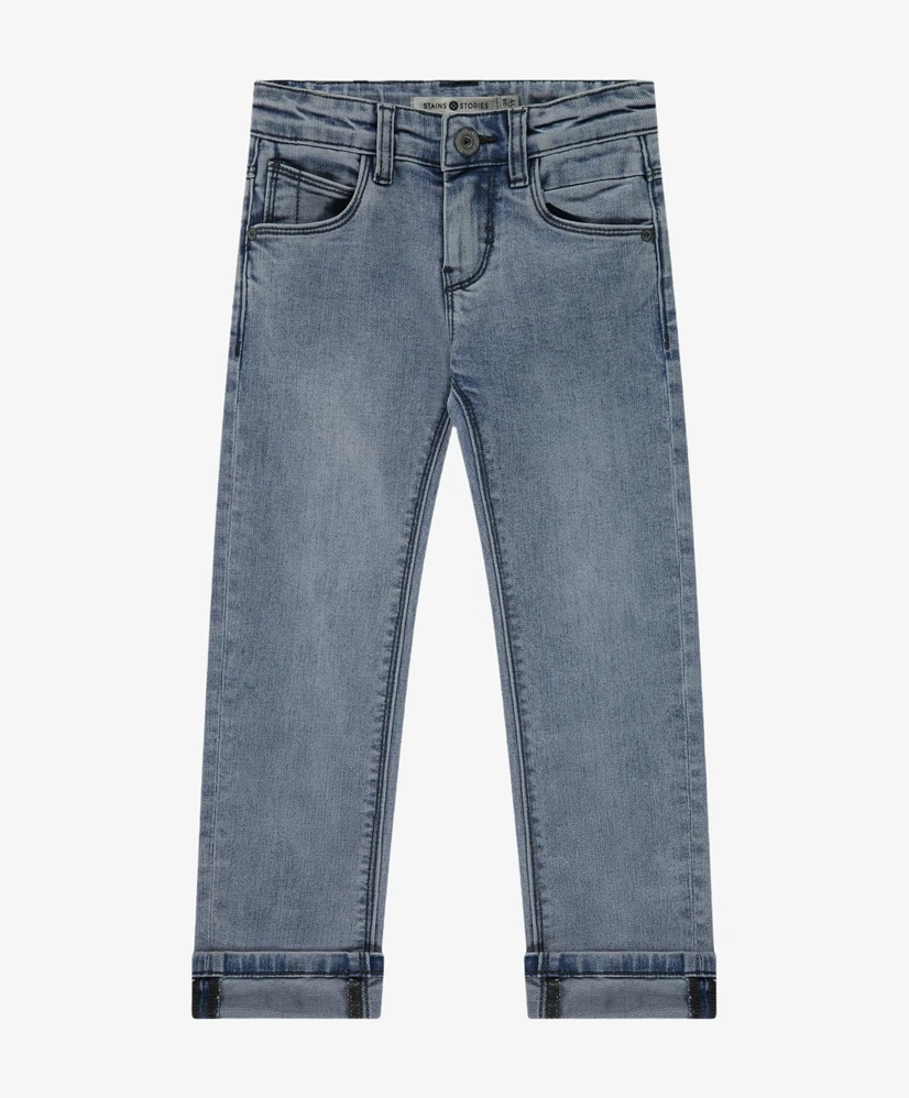 Stains & Stories Jeans Omgeslagen