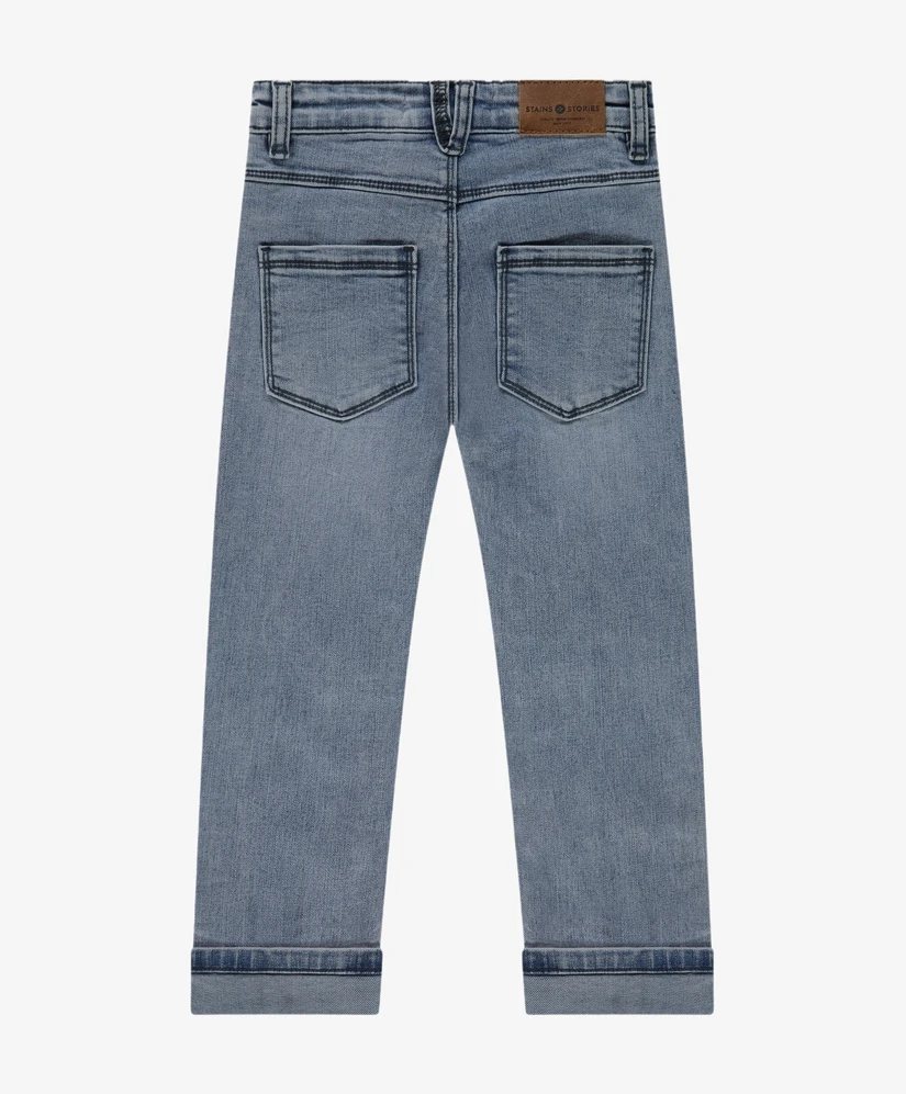 Stains & Stories Jeans Omgeslagen