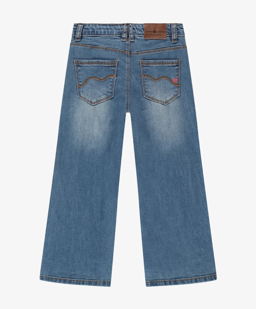 Stains & Stories Jeans Stiksel Lijn