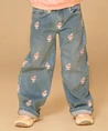 Stains & Stories Jeans Wide Leg Ice Cream