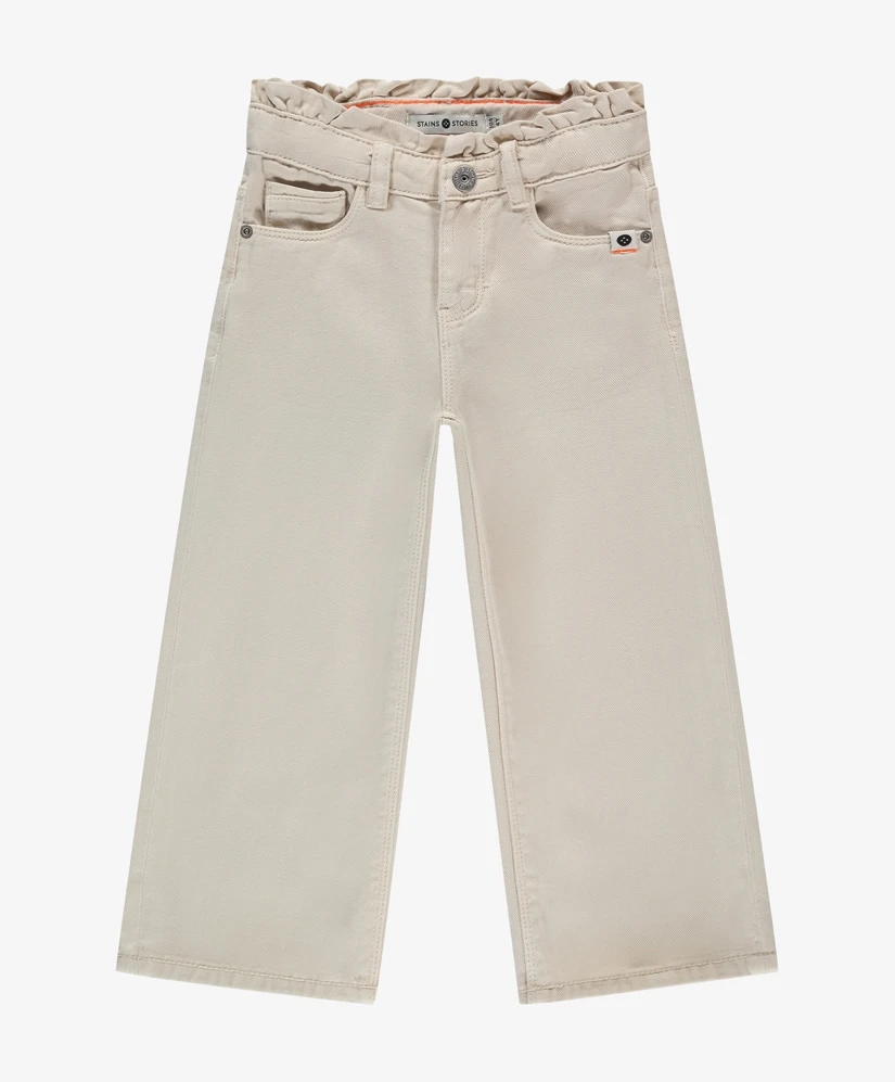 Stains & Stories PJeans Wide Leg Ruches