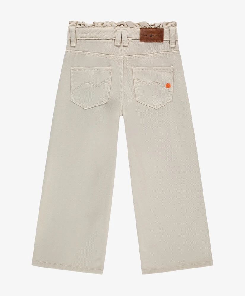 Stains & Stories PJeans Wide Leg Ruches