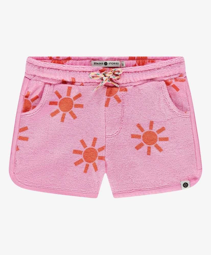 Stains & Stories Short Badstof Zon
