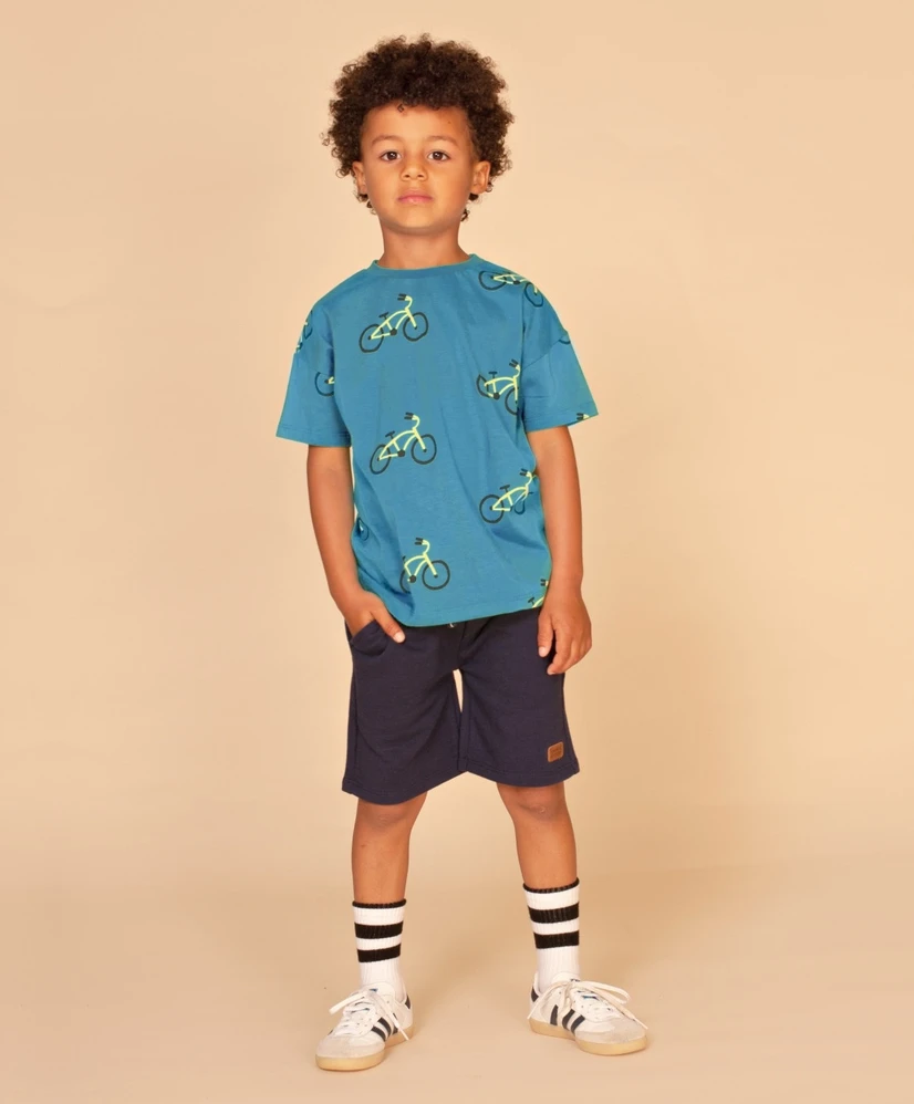 Stains & Stories Short Sweat Effen