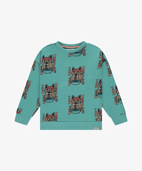 Stains & Stories Sweater Allover Print