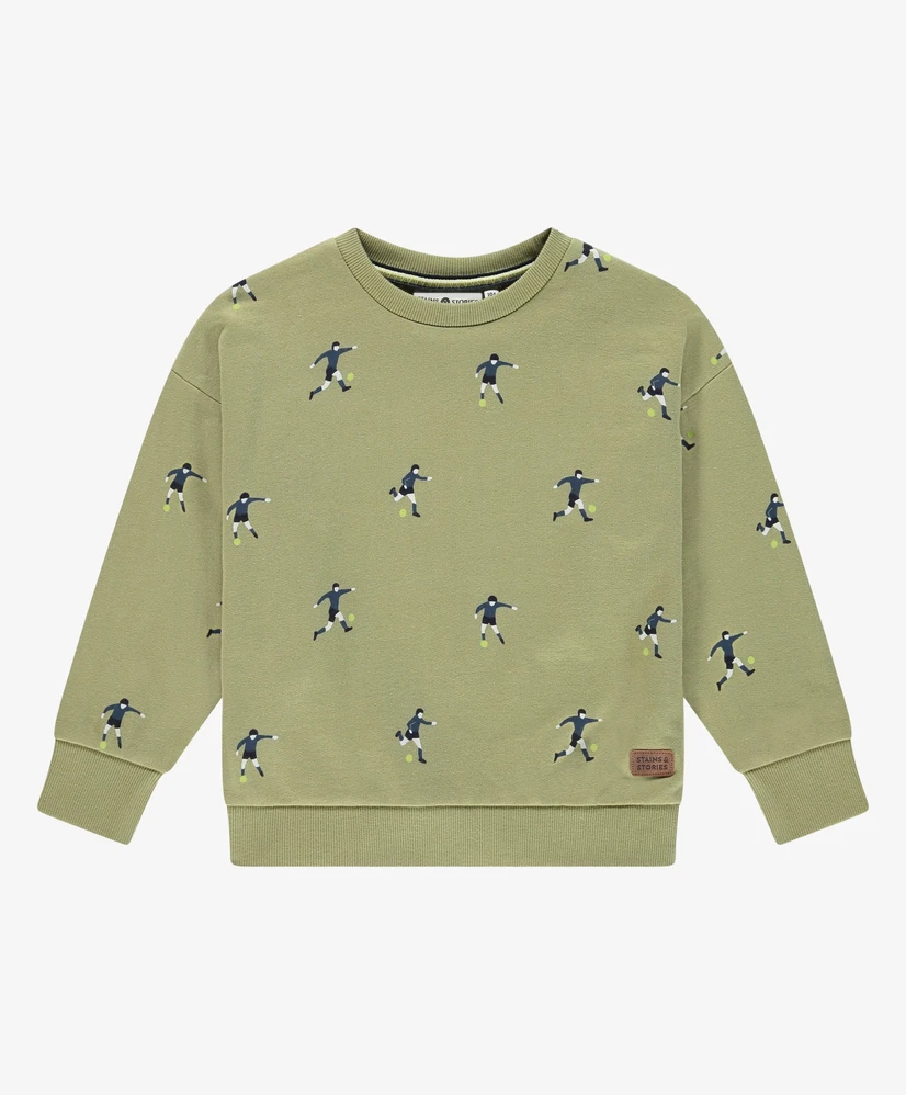 Stains & Stories Sweatshirt Voetballer