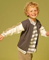 Stains & Stories Sweatvest Strepen