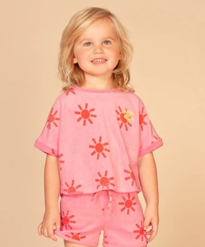 Stains & Stories T-shirt Badstof Zon