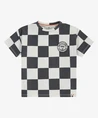 Stains & Stories T-shirt Dambordpatroon