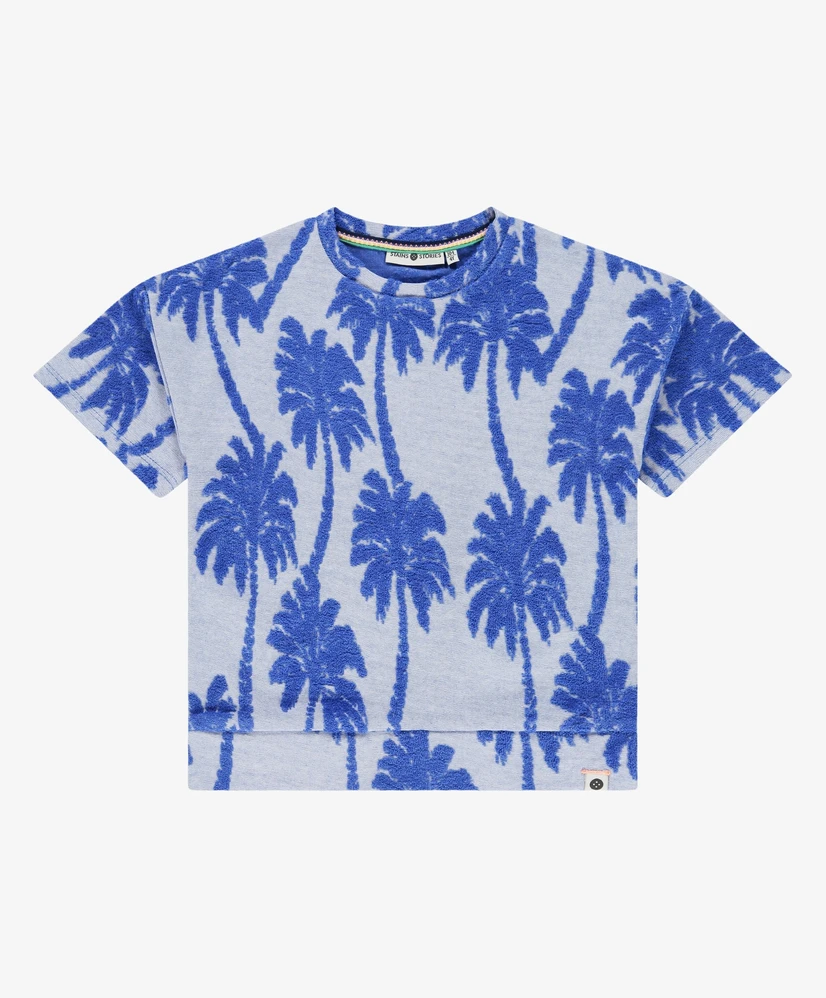 Stains & Stories T-shirt Palmbomen