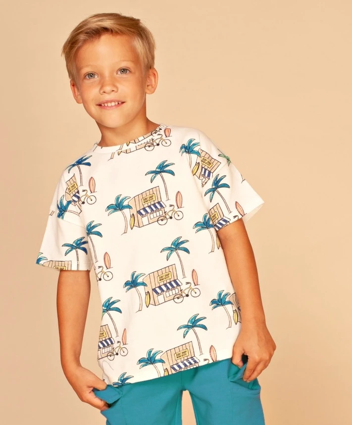 Stains & Stories T-shirt Strandhut