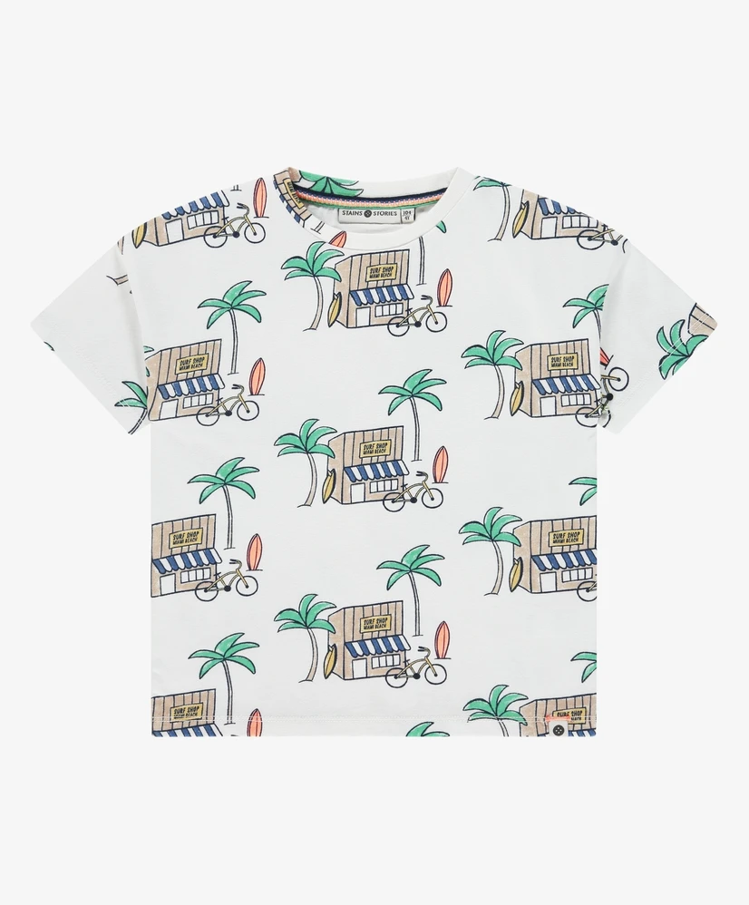 Stains & Stories T-shirt Strandhut