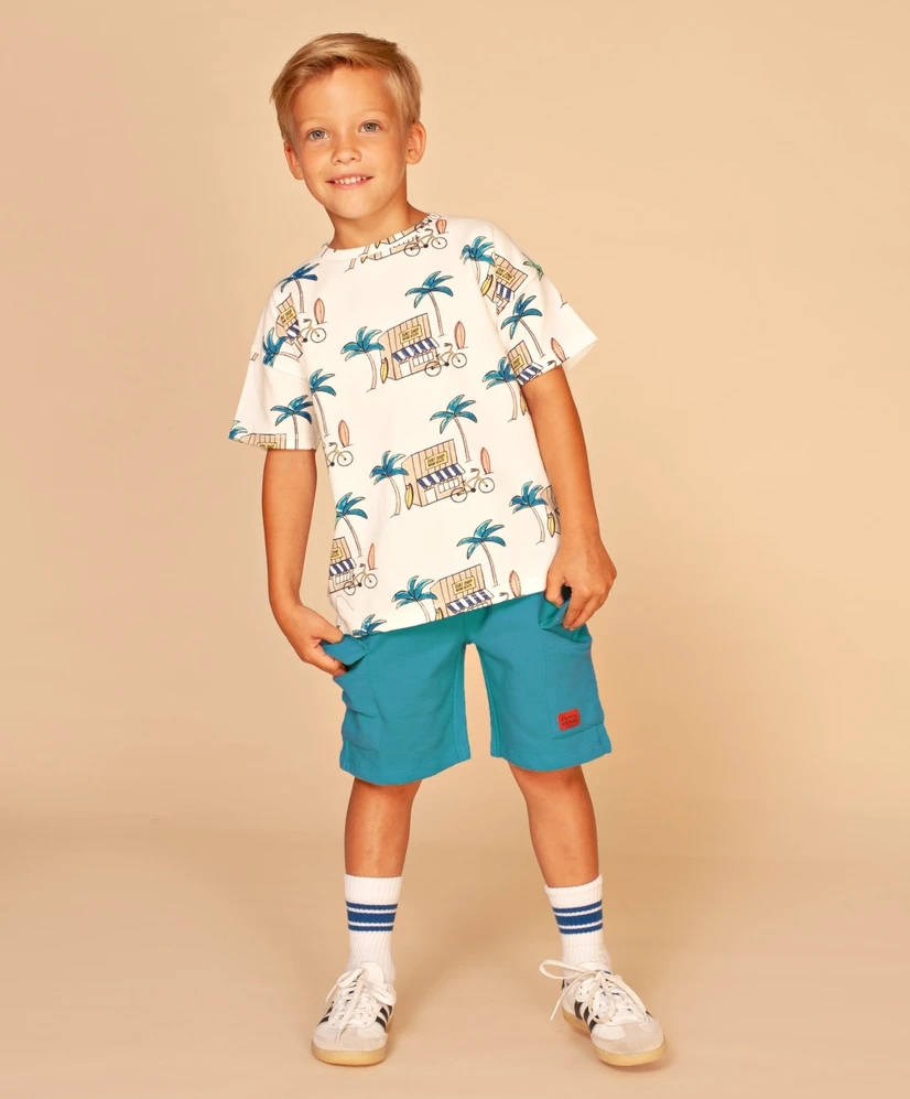 Stains & Stories T-shirt Strandhut