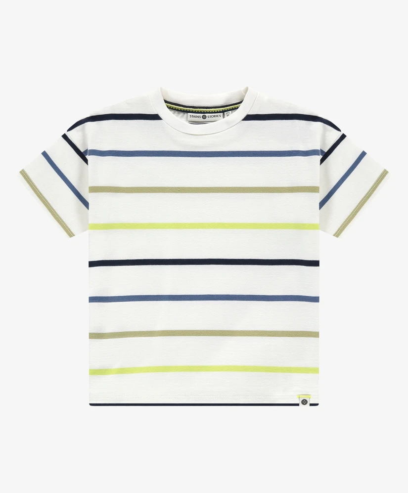 Stains & Stories T-shirt Strepen