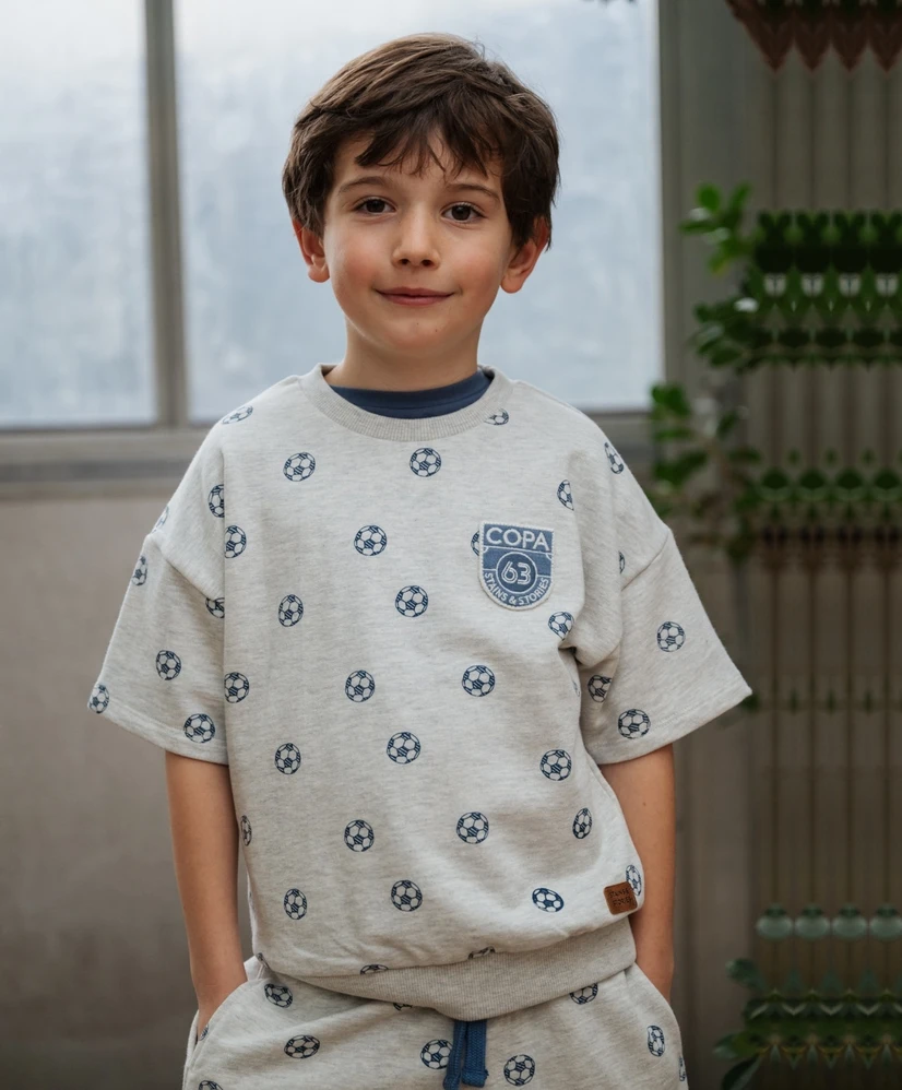 Stains & Stories T-shirt Voetbal