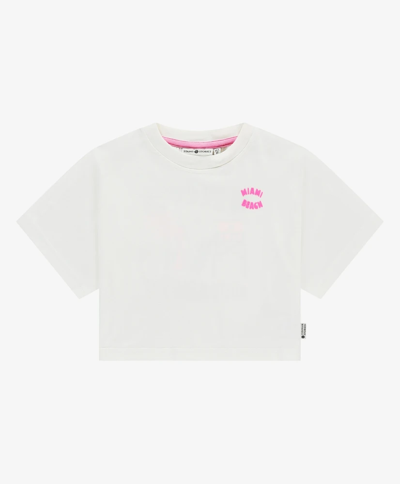 Stains & Stories T-shirt Welcome Paradise