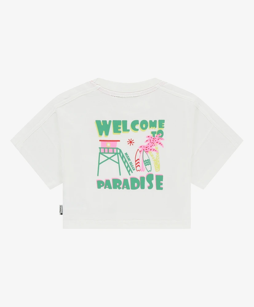 Stains & Stories T-shirt Welcome Paradise