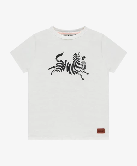 Stains & Stories T-shirt Zebra