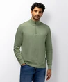 State of Art Half Zip Trui Effen
