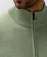 State of Art Half Zip Trui Effen