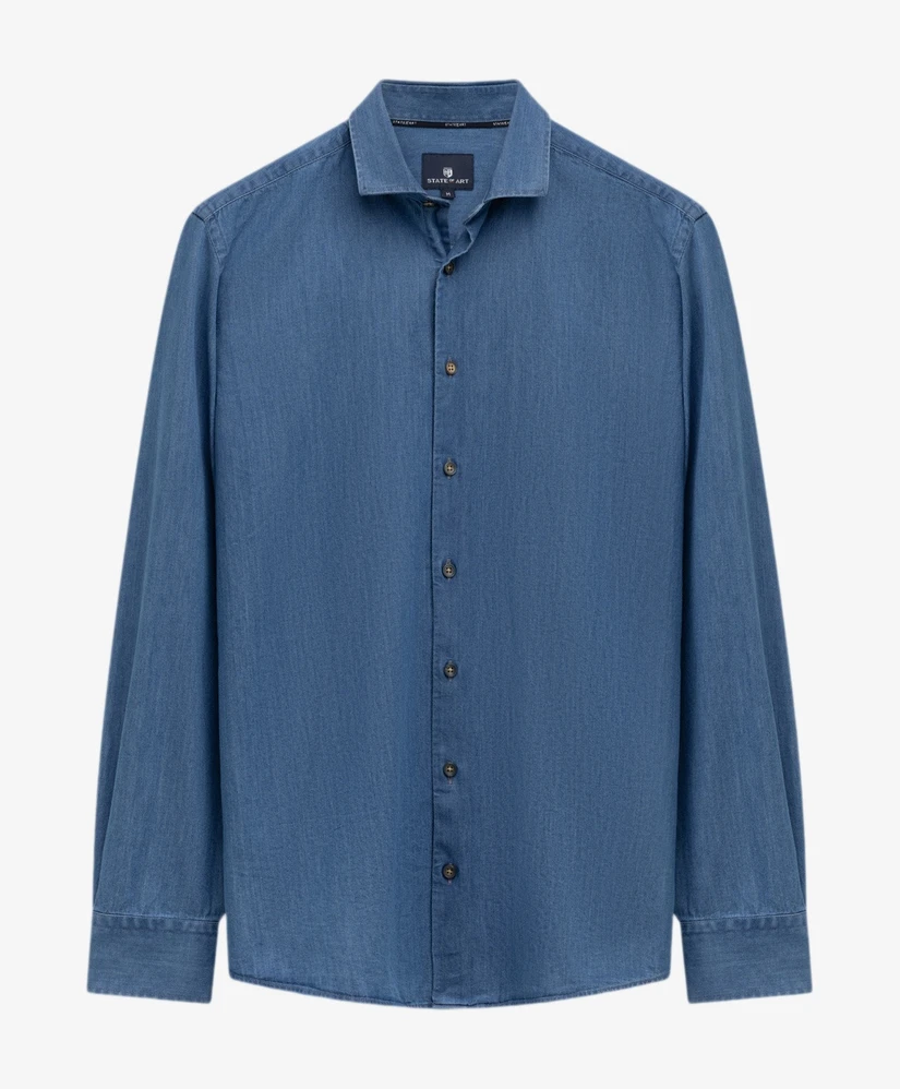 State of Art Overhemd Denim