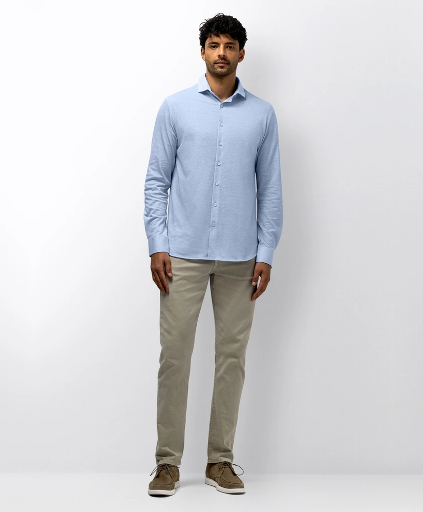 State of Art Overhemd Regular Fit Gemêleerd