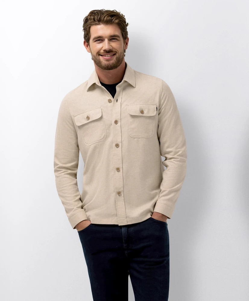 State of Art Overshirt Gemêleerd